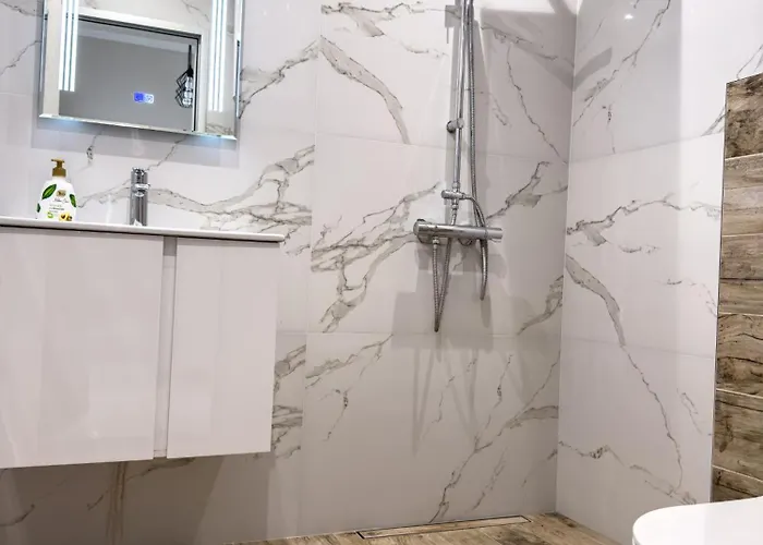 Modern 1br With Free Street Parking And Free Gym Pass 5-min Drive From Centre 公寓 *